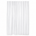 Rideau de douche transparent en PEVA sans motif 180x200 cm