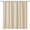 Rideau de douche sable à motif géométrique 200x200 cm
