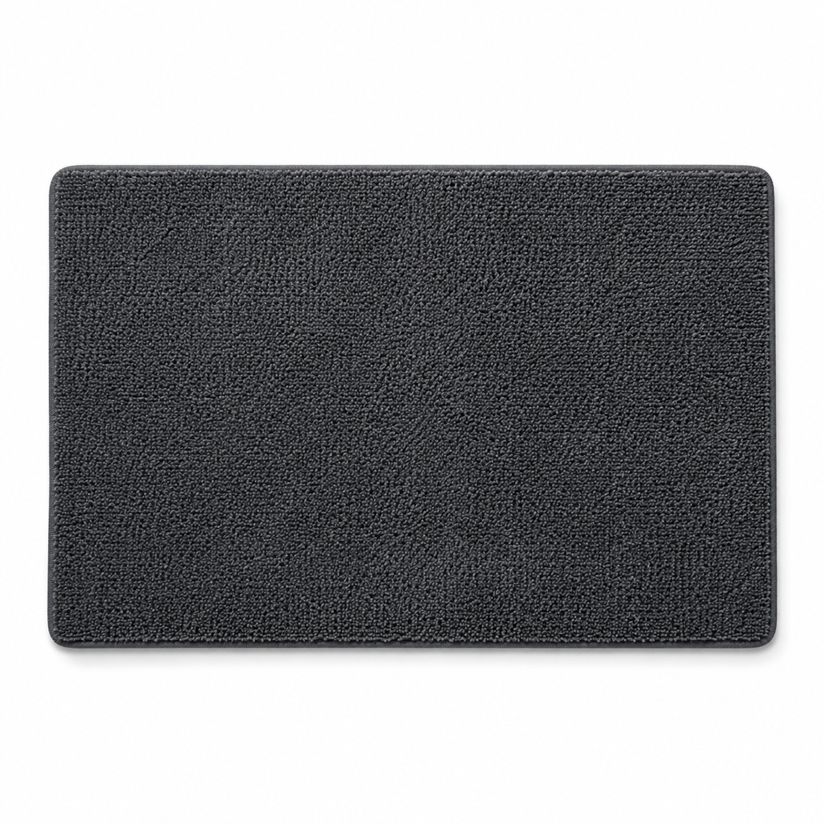Tapis de bain microfibre anthracite à séchage rapide 50x80 cm