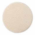 Tapis de bain rond ivoire en coton diamètre 70 cm